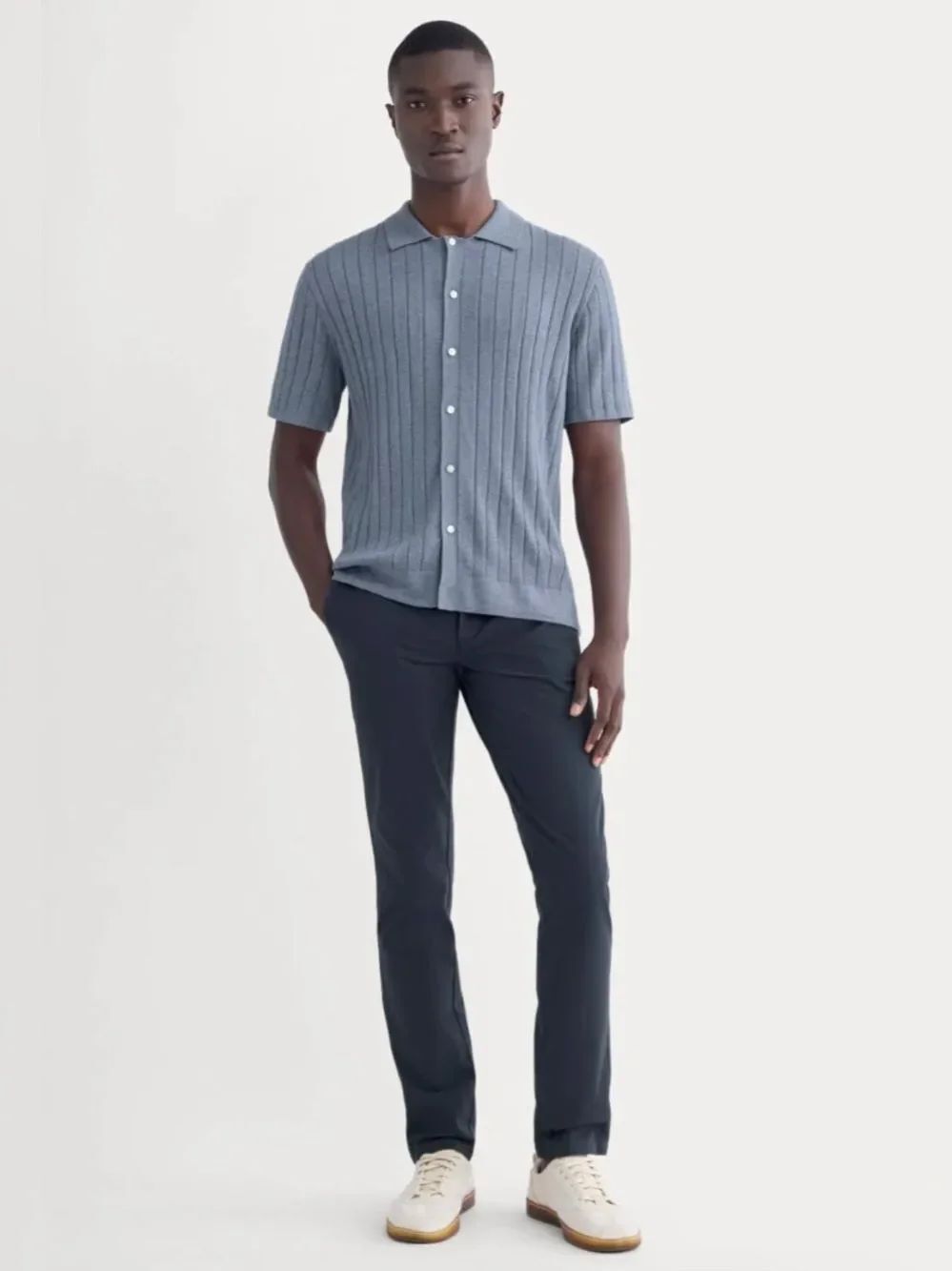 New Everlane THE PERFORMANCE CHINO Slim Fit in Deep Navy Size 30 X 32